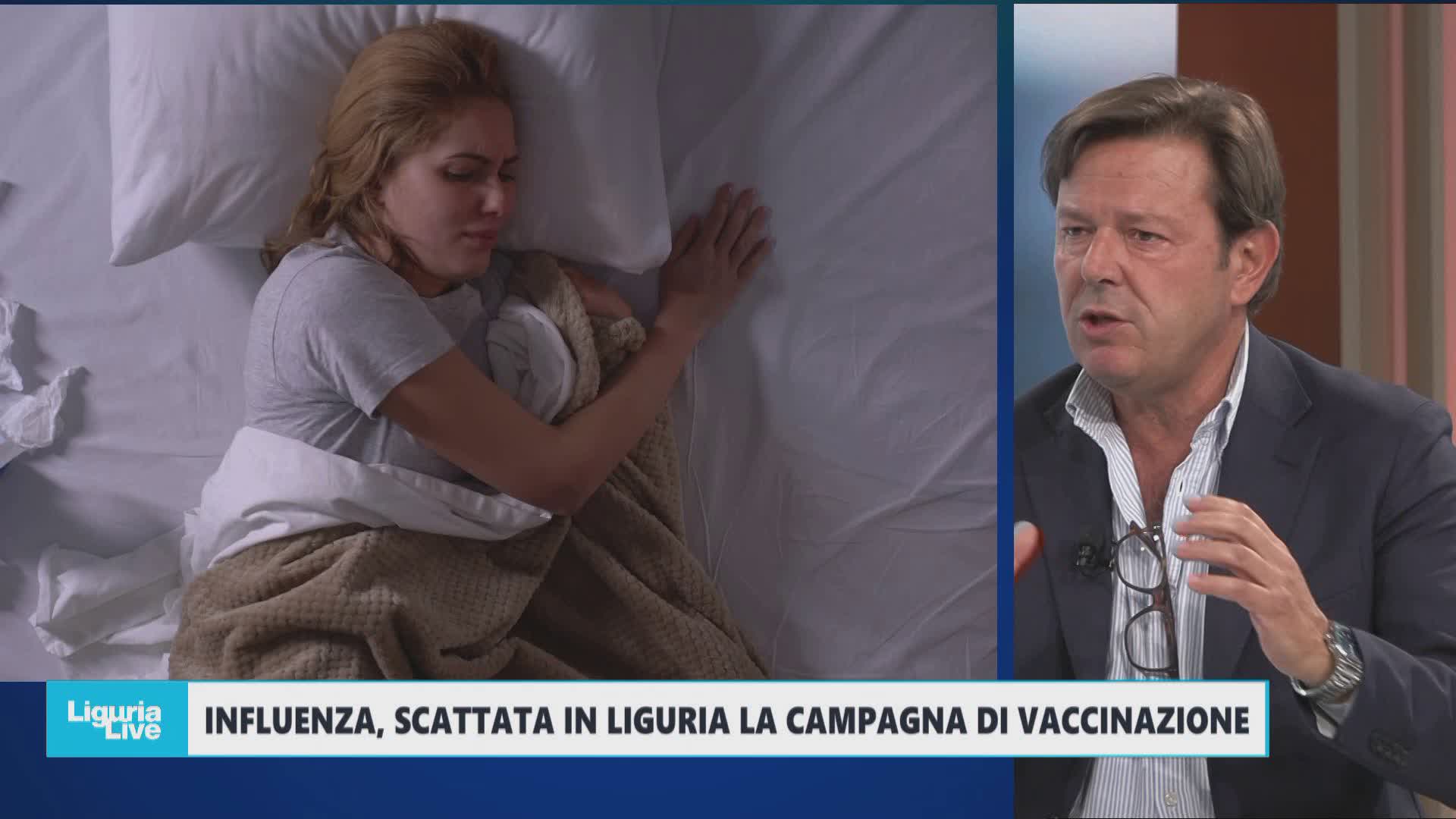 Influenza, scattata in Liguria la campagna di vaccinazione, a Telenord Giacomo Zappa (Asl3) fa il punto