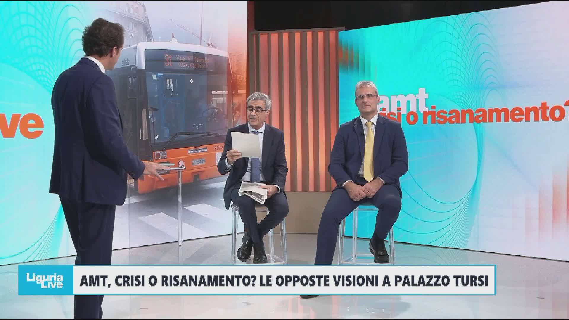 Crisi AMT, Robotti e Piciocchi a confronto a Telenord su numeri, tariffe e responsabilità: "Scelte responsabili", "No, allarmismo politico"