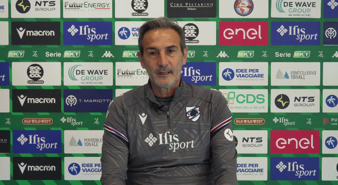 Sampdoria, Gregucci pre Venezia: "Testa alta e petto in fuori, dobbiamo dare tutti qualcosa in più"