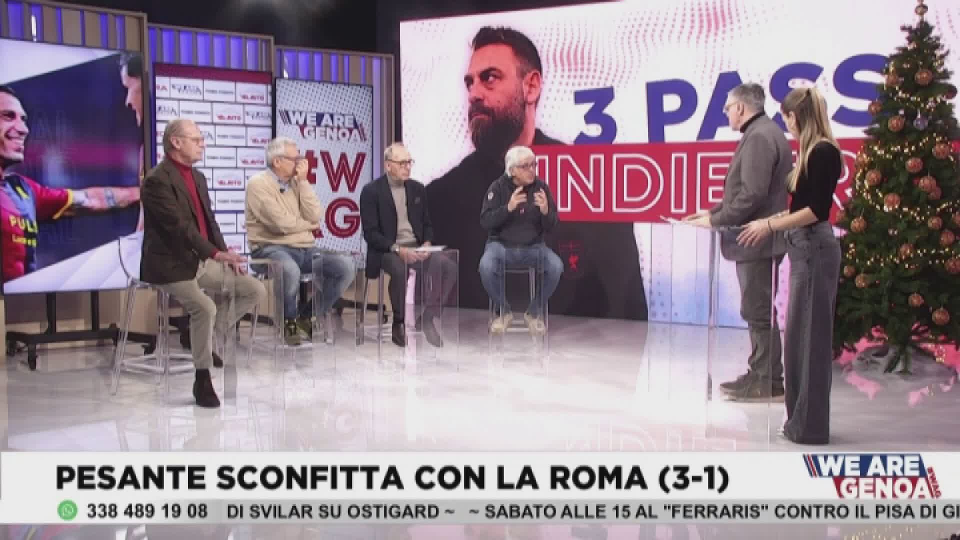 Genoa, da Pruzzo a Onofri: dibattito tra gli opinionisti sul k.o. con la Roma all'Olimpico