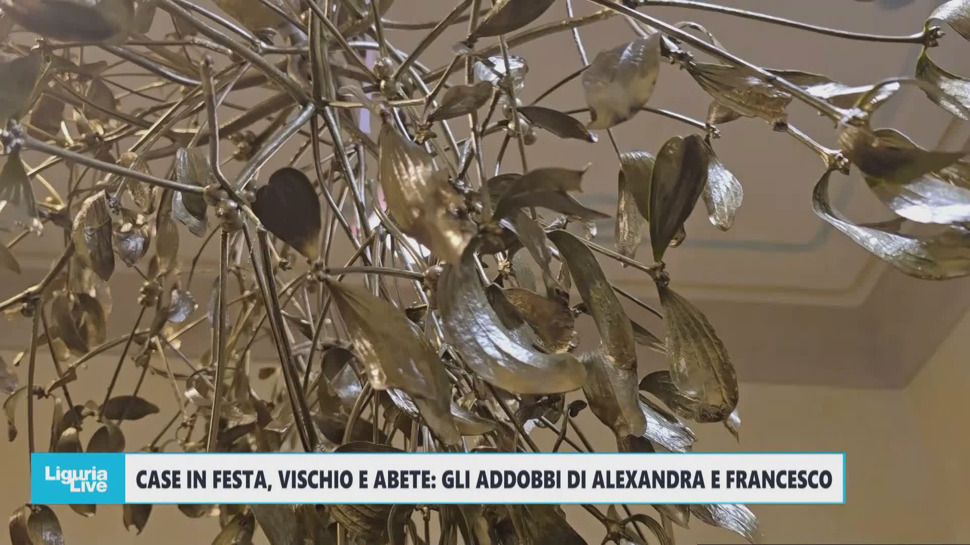 Tra vischio e abete: gli addobbi natalizi di Alexandra e Francesco trasformano la casa in un’atmosfera da fiaba