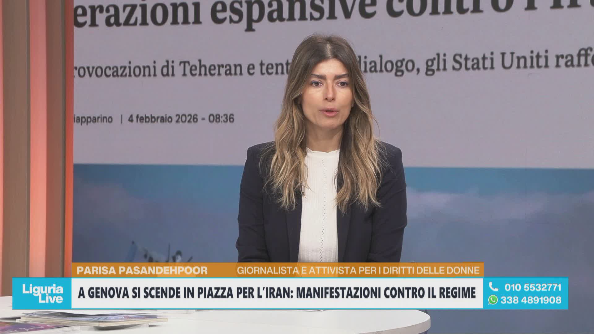 Parisa Pasandehpoor a Telenord: "L'Europa e l'Italia non lascino soli gli iraniani che a migliaia muoiono per la democrazia"
