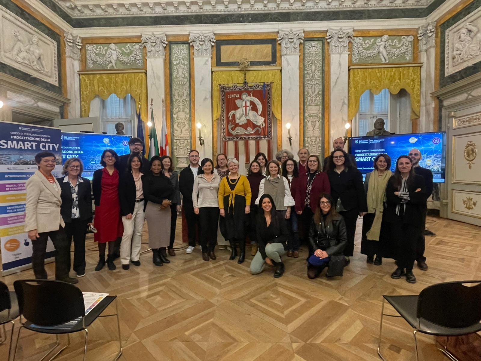 Genova, presentati i lavori del corso "Progettazione della smart city"