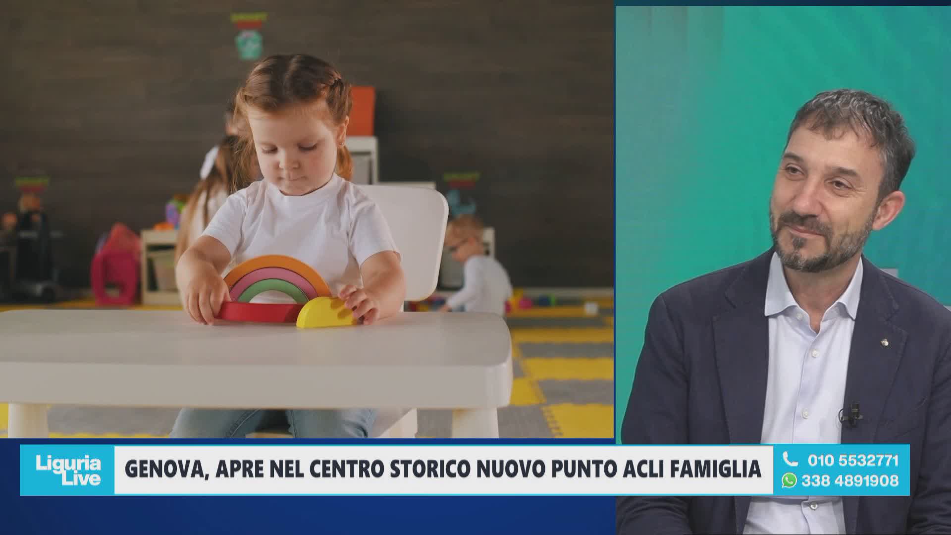 Genova apre Punto Acli Famiglia nel centro storico. Presidente Manfredonia a Telenord: “Le famiglie fanno sempre più fatica”