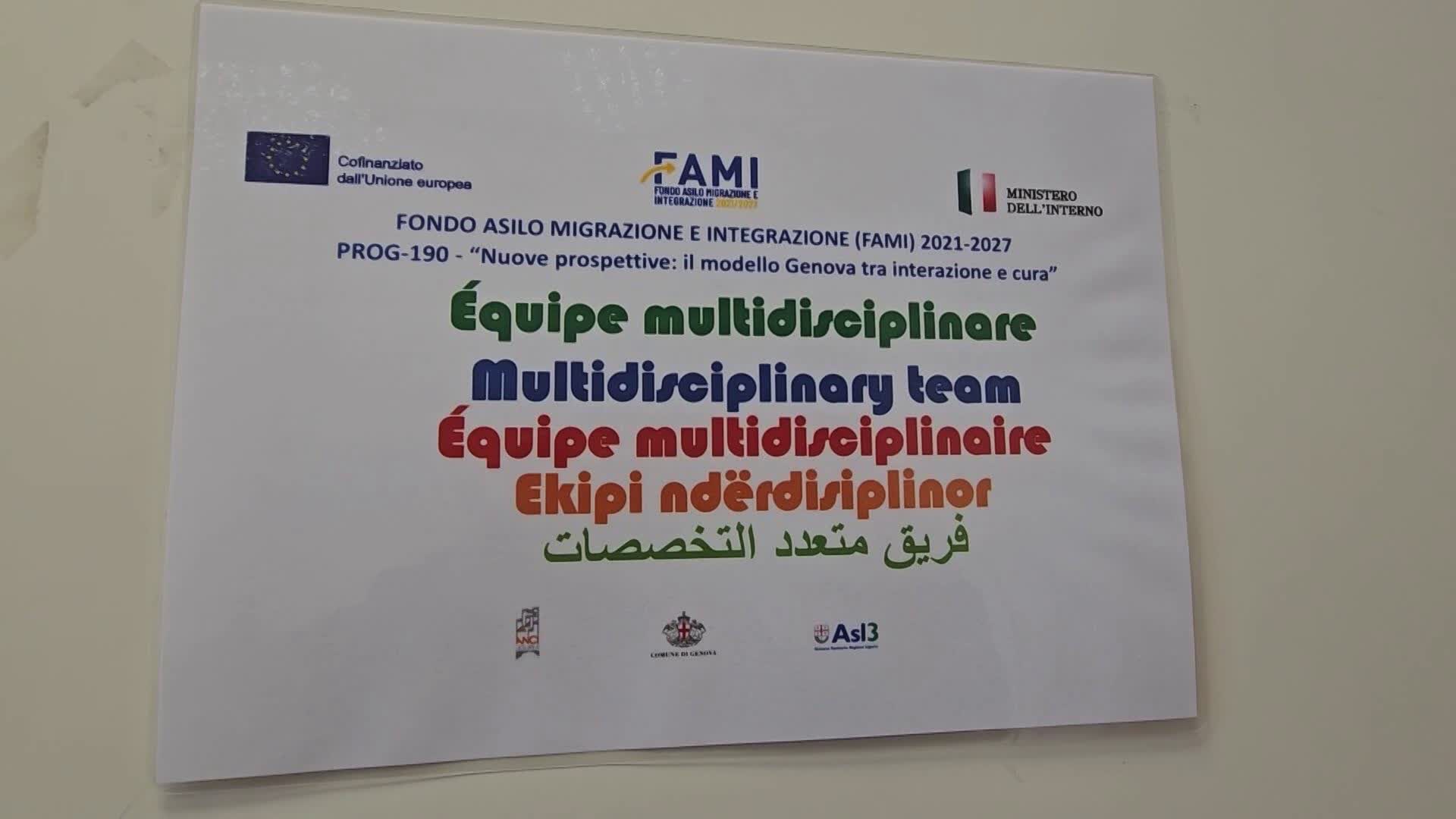 Comune di Genova, ASL3 e ANCI insieme per lo screening dei minori stranieri non accompagnati