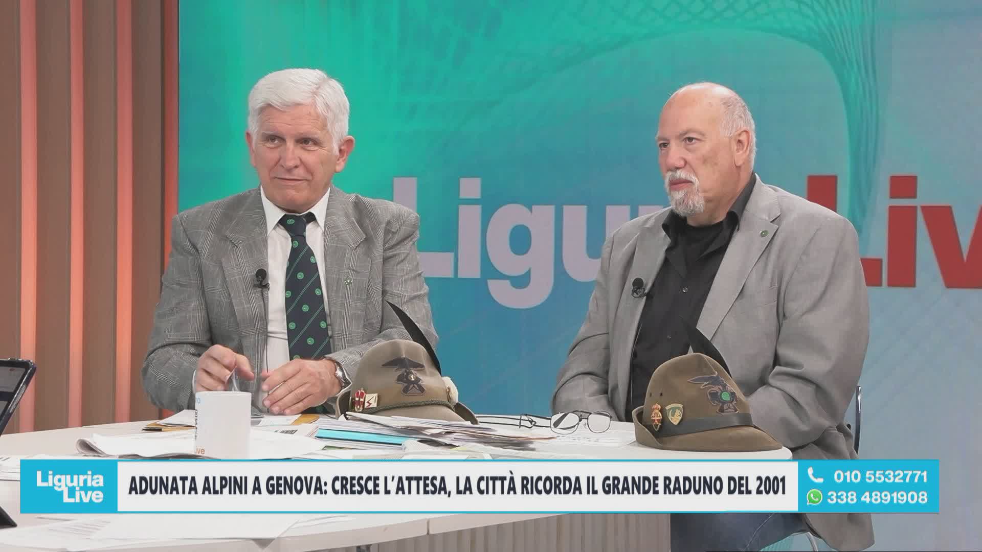 Adunata degli Alpini, Genova si prepara: città imbandierata e accoglienza per oltre 400 mila persone