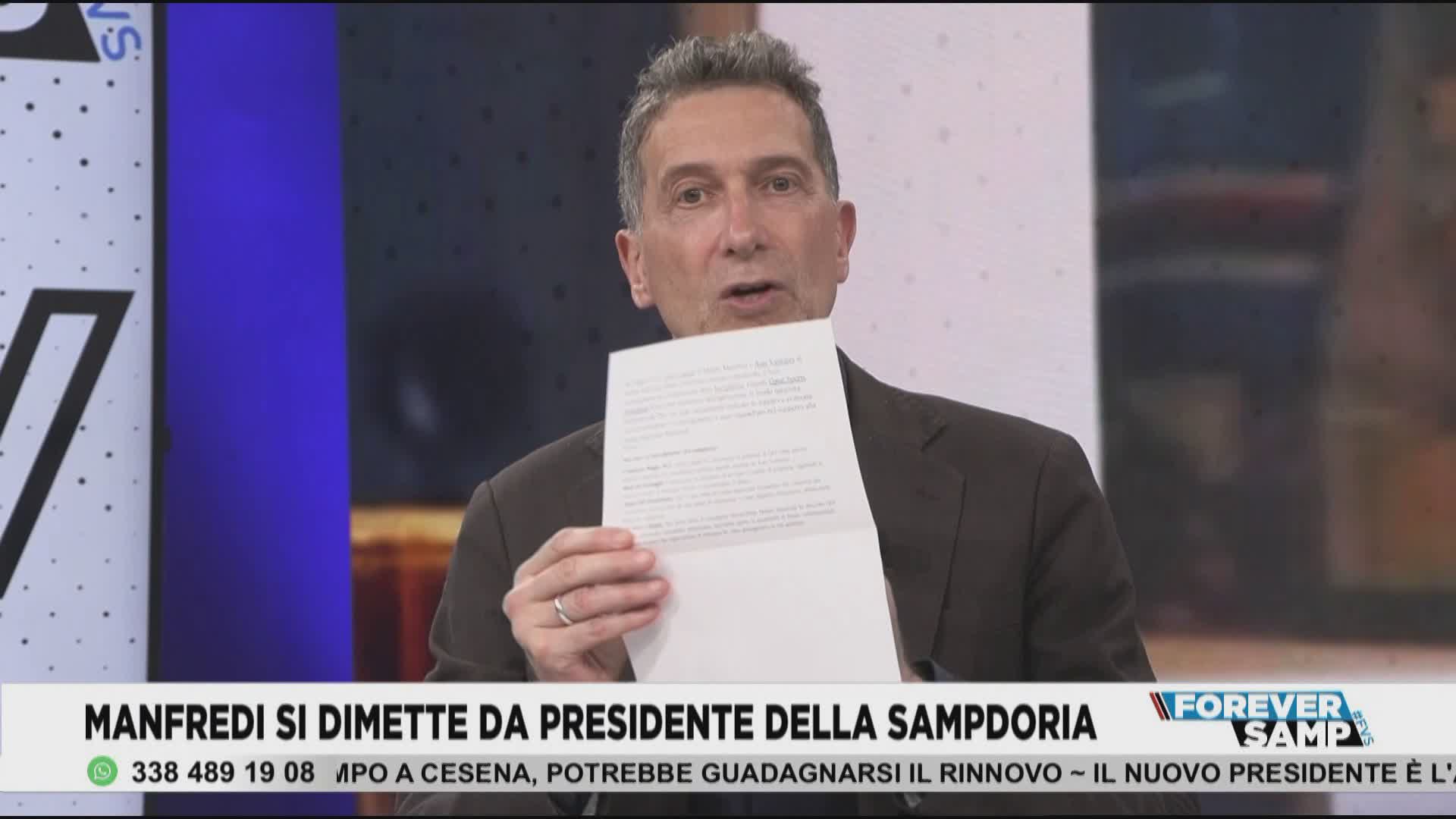 Michieli a Manfredi: "Ma quale gestione orgogliosa della Sampdoria, ecco i risultati di tre anni fallimentari"