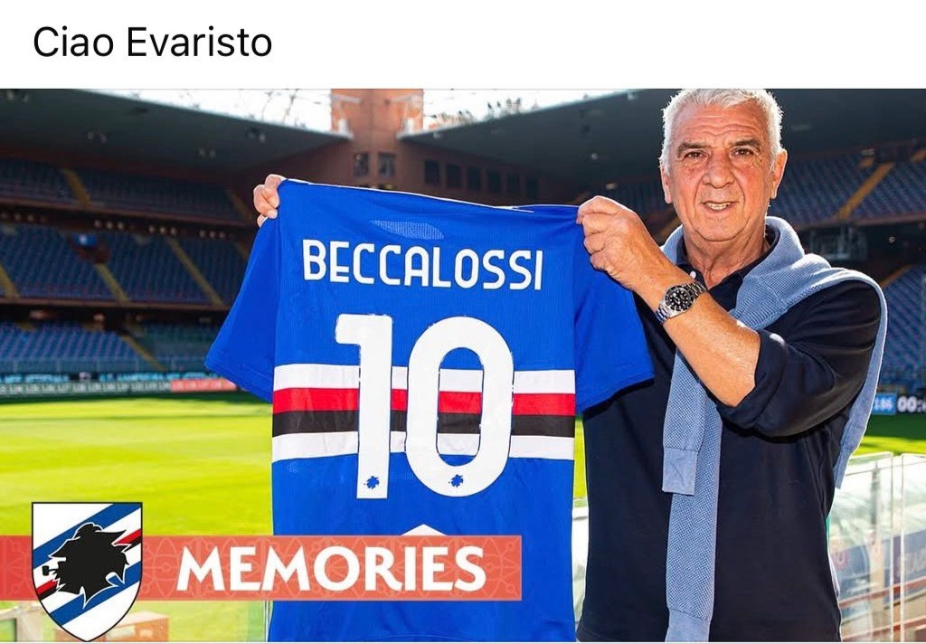 È morto Evaristo Beccalossi: aveva giocato anche nella Samp