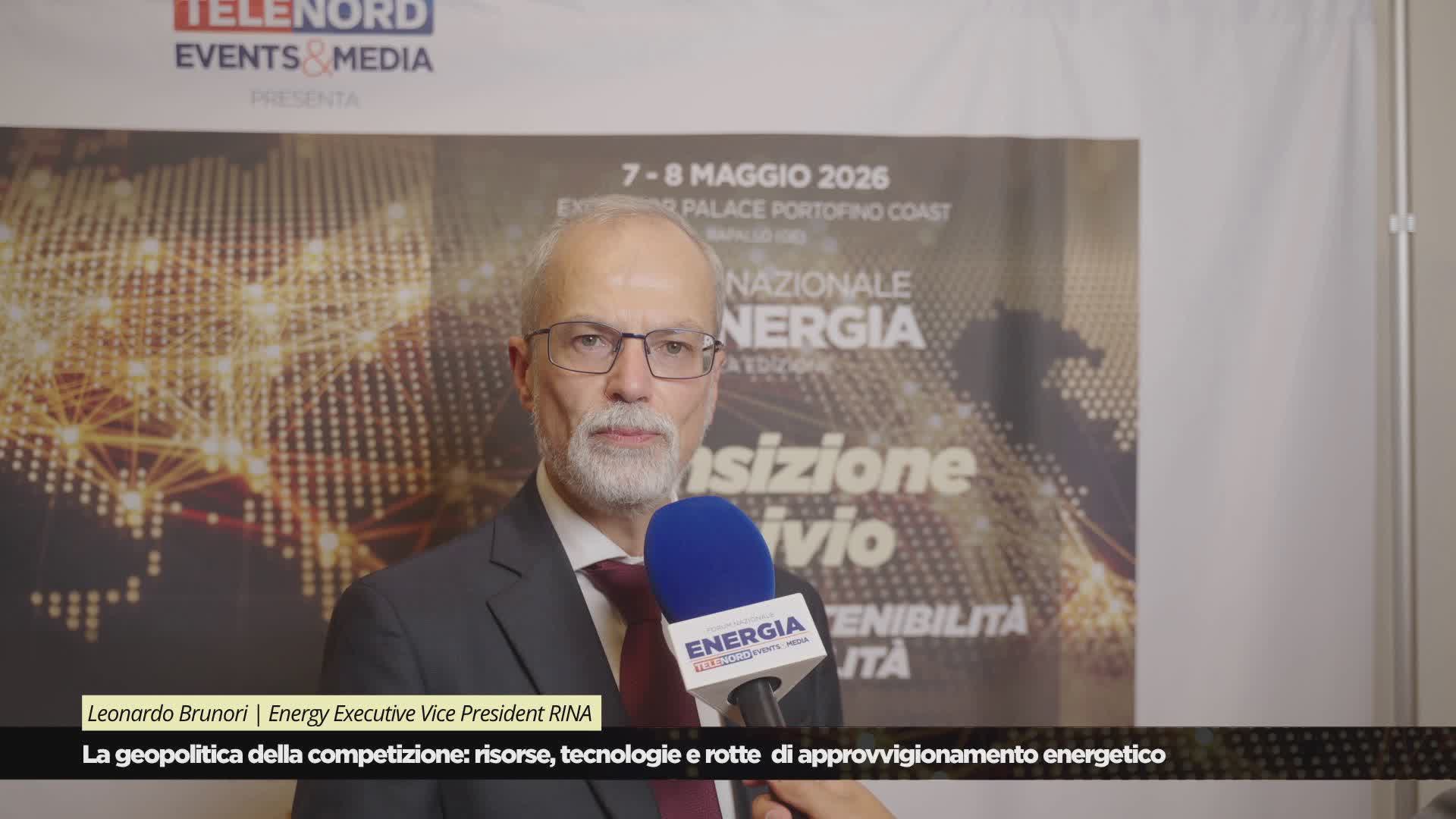 3° Forum Energia, Brunori (RINA): "La transizione energetica apre nuovi spazi di crescita tecnologica, industriale e internazionale"