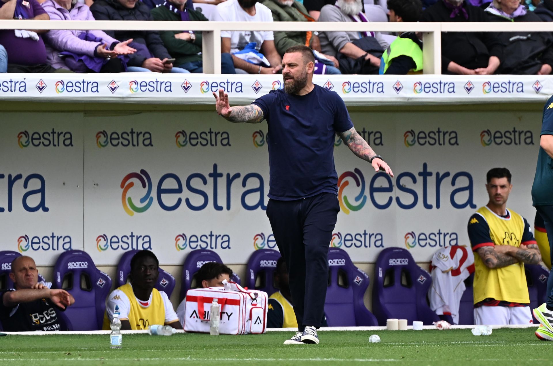 Genoa, De Rossi: "Il mio futuro? Sto benissimo qui, ma non posso promettere nulla"