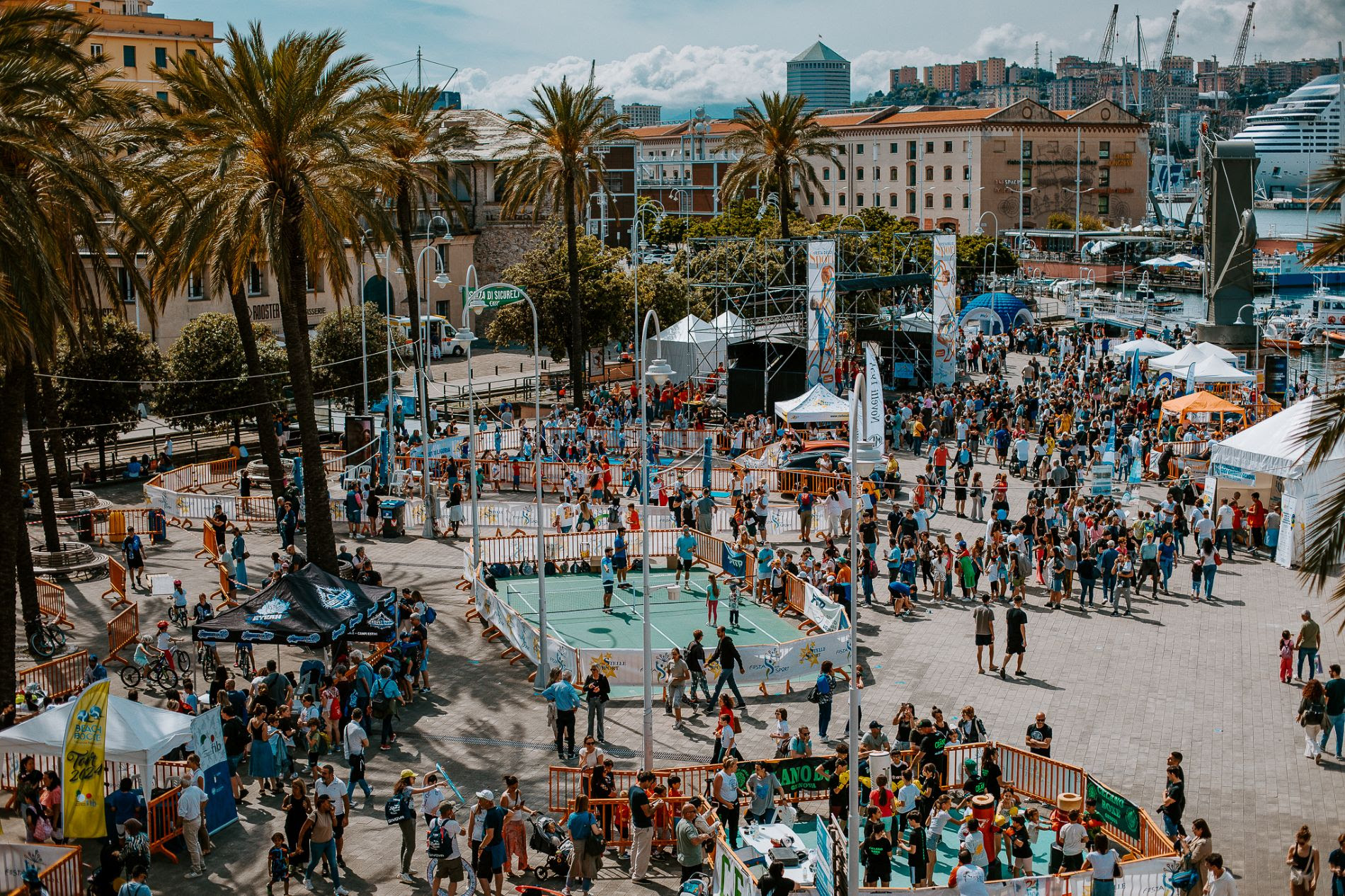 Festa dello Sport 2026, tre giorni di eventi e oltre 135 attività gratuite al Porto Antico