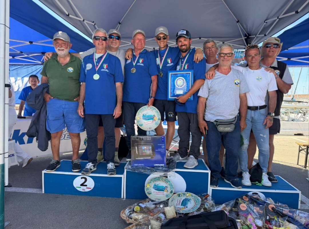 Pesca sportiva, Circolo Pescatori Dilettanti Rapallesi campione italiano di traina costiera