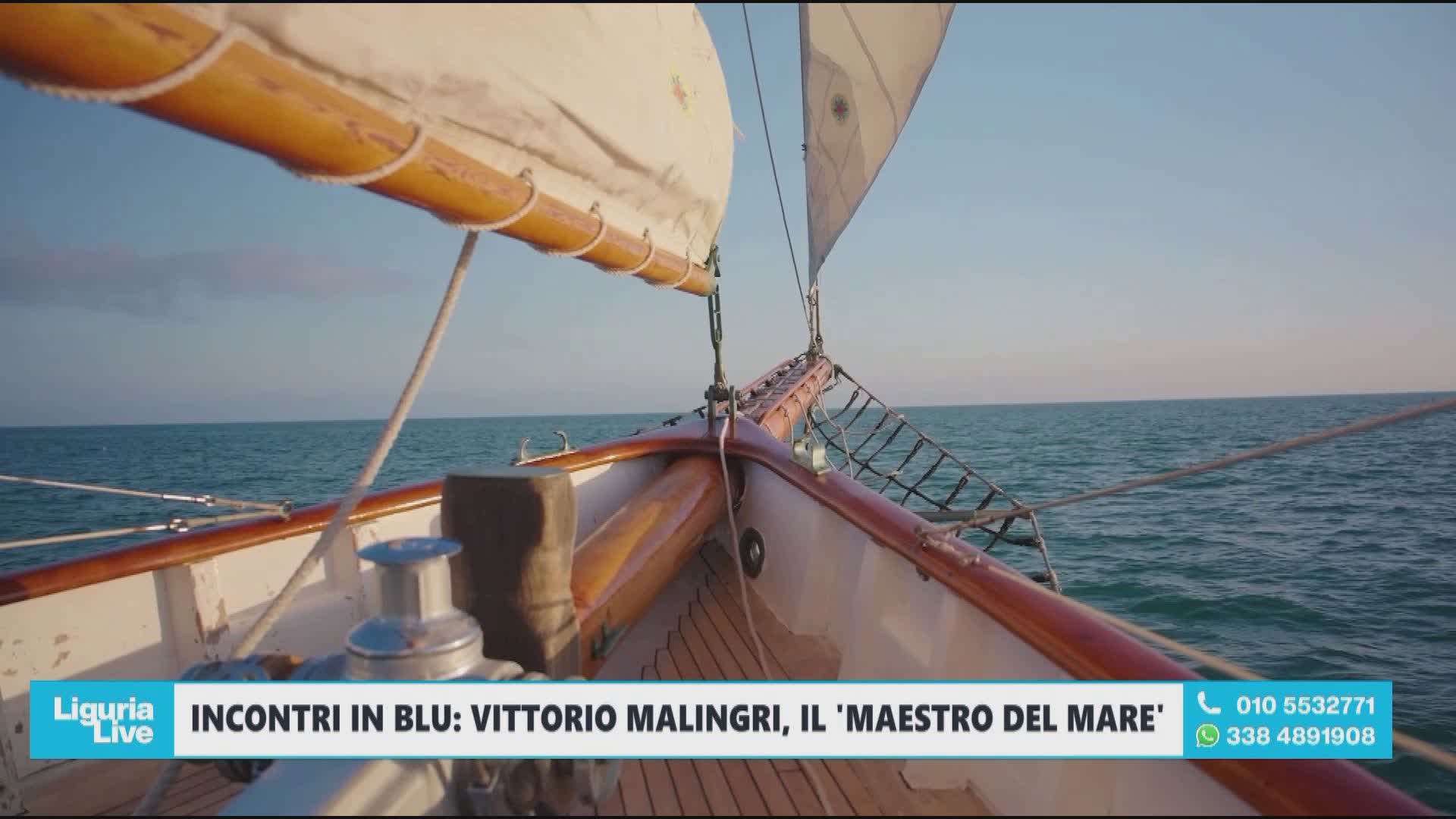 Vittorio Malingri a “Incontri in blu”: il marinaio libero che ha fatto della vita un’avventura