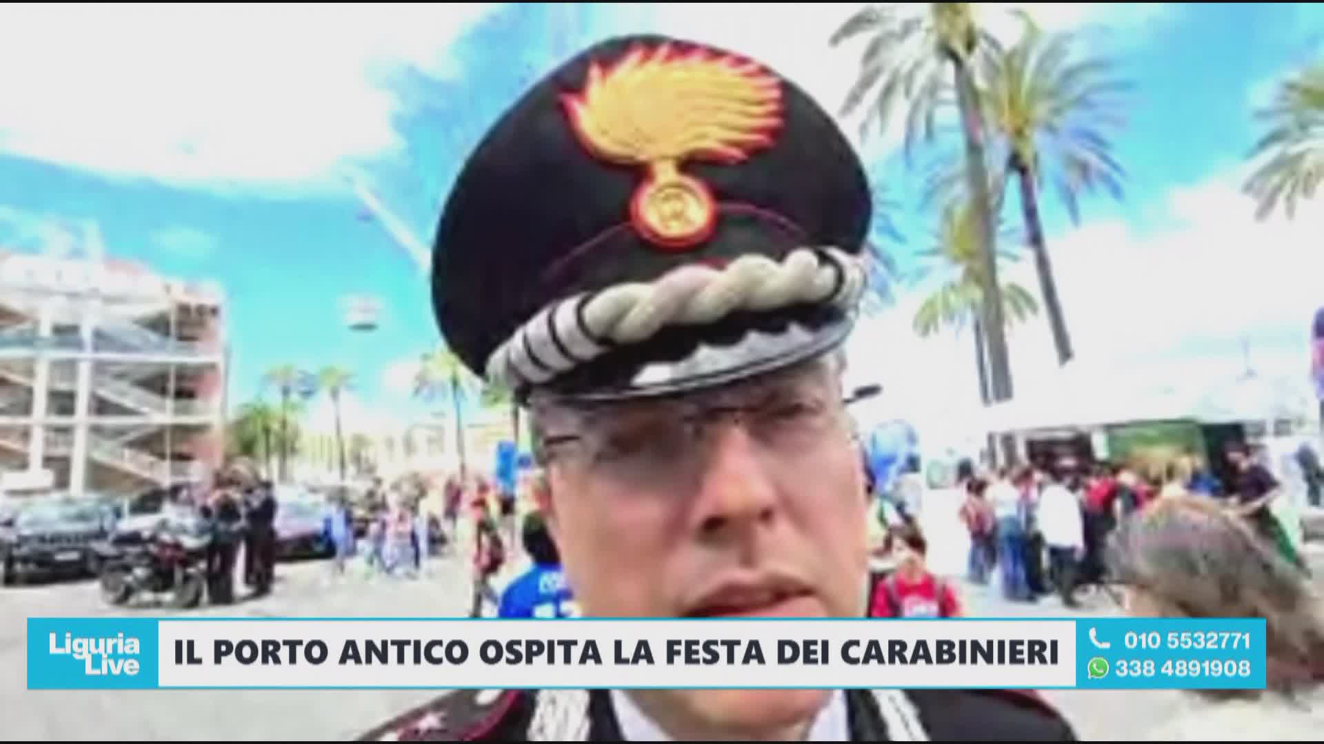 Genova, al Porto Antico la festa per l'anniversario dell'Arma dei Carabinieri