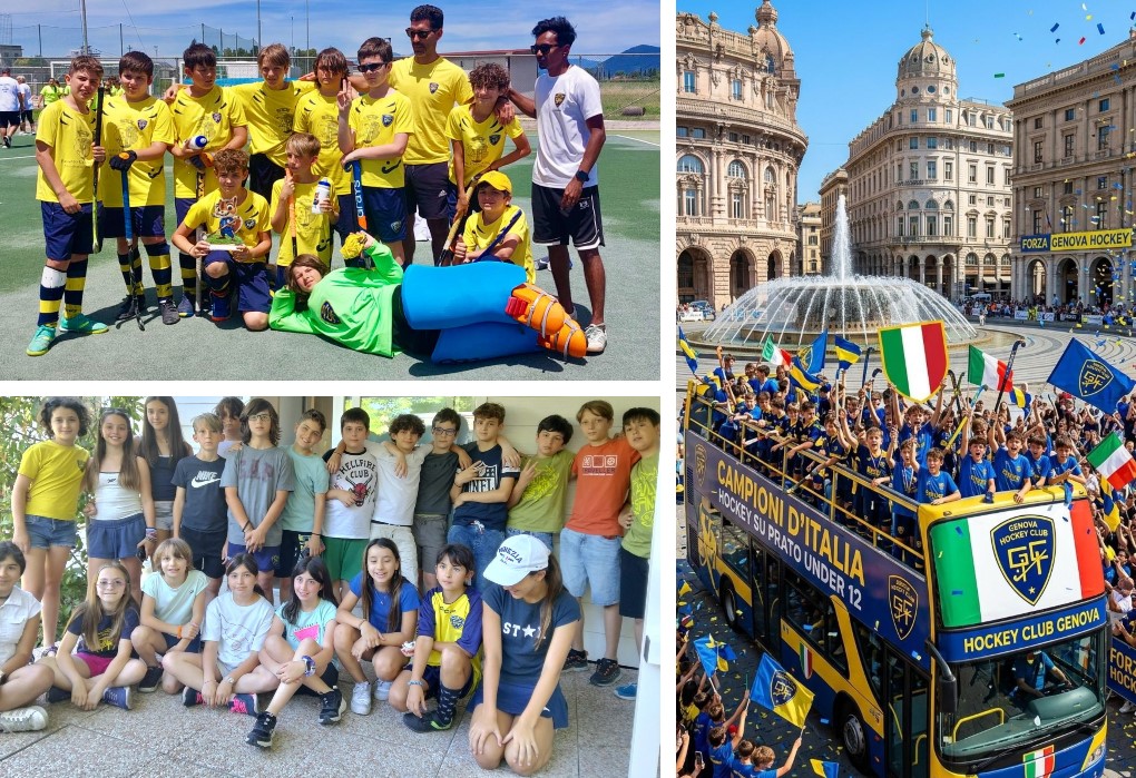Hockey  prato: HC Genova sul tetto d’Italia, conquistato lo scudetto Under 12 nella sfida 'fratricida' contro il Bad Lake