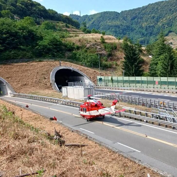 Incidente in A26, autostrada bloccata tra Ovada e Masone: un ferito grave