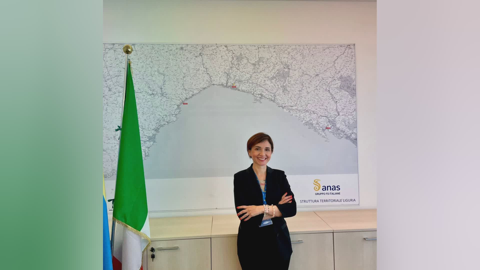 Anas Liguria, Francesca Martina Tedde nuova responsabile della Struttura Territoriale