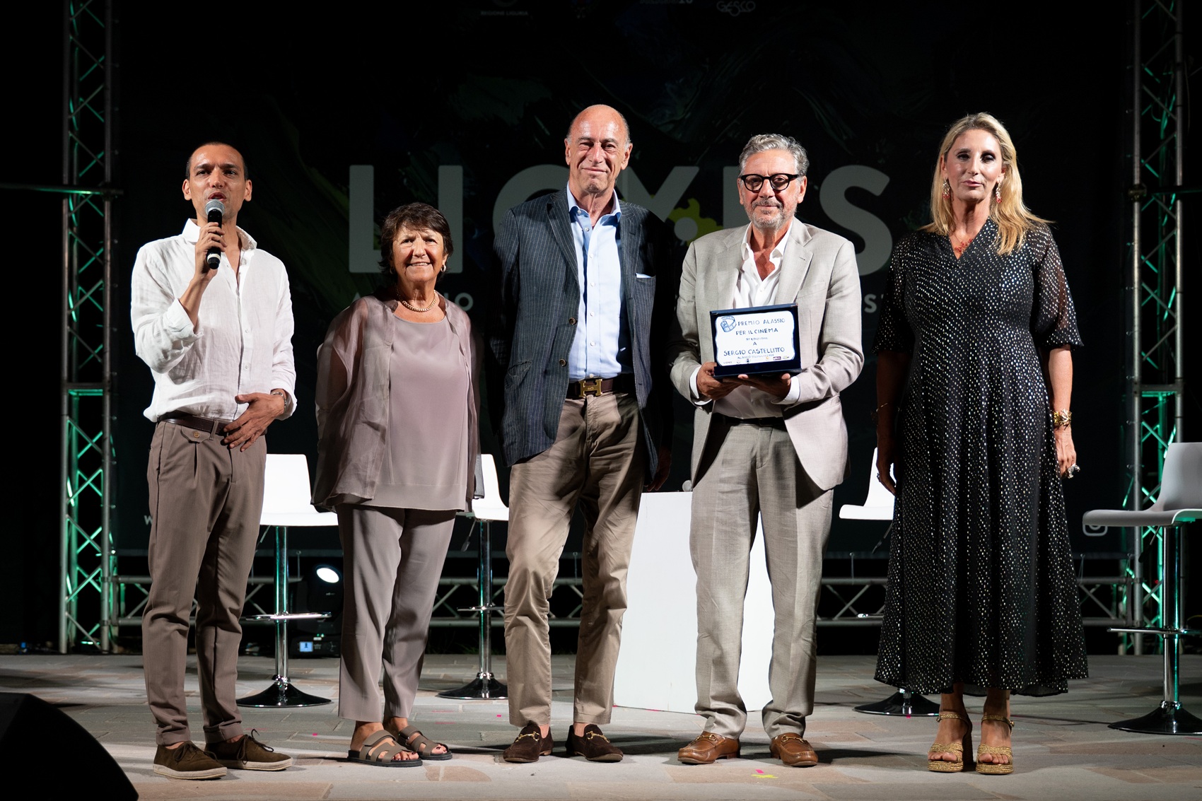 Sergio Castellitto conquista Alassio: il grande cinema italiano protagonista al Festival Ligyes