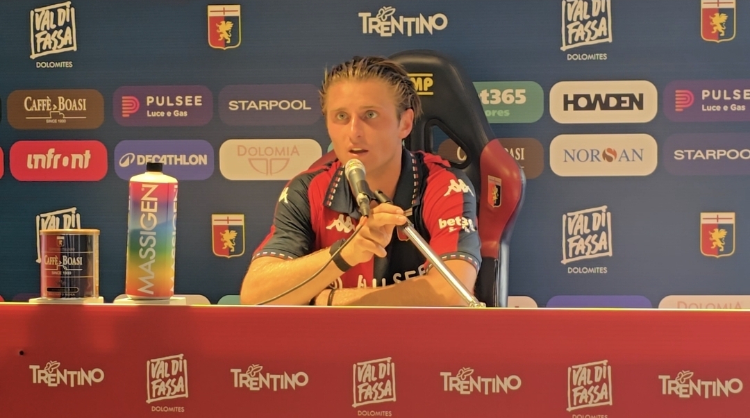 Genoa-Trento 2-1, Colombo: "Vincere costruisce la mentalità, dobbiamo trasmettere ai giovani l'importanza della maglia"