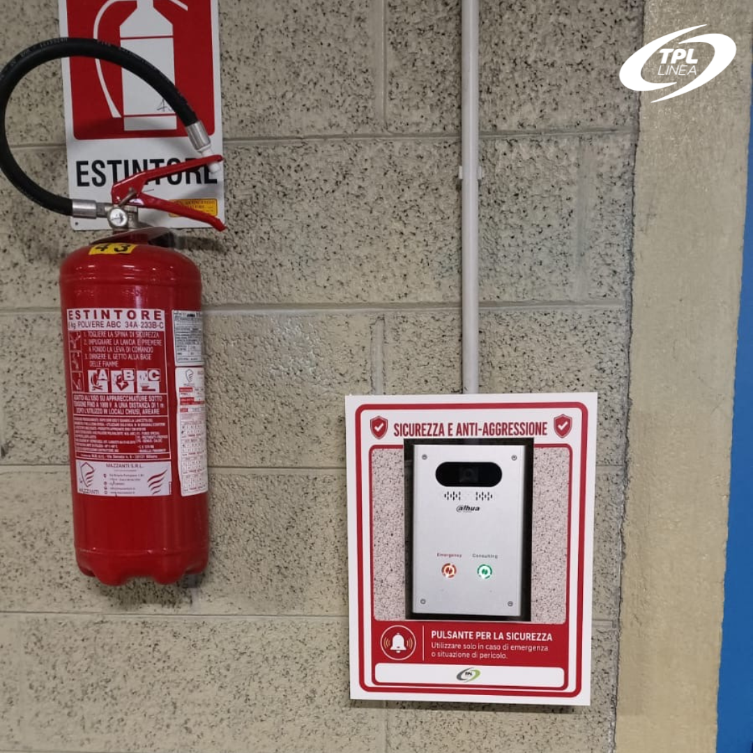 Tpl Linea, installati i primi dispositivi di emergenza e assistenza nelle aree di parcheggio 