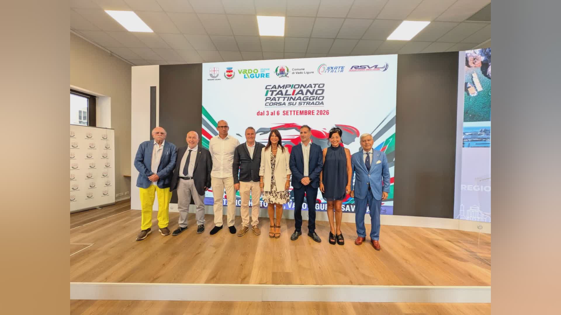 Vado Ligure, a settembre i campionati italiani di pattinaggio su strada