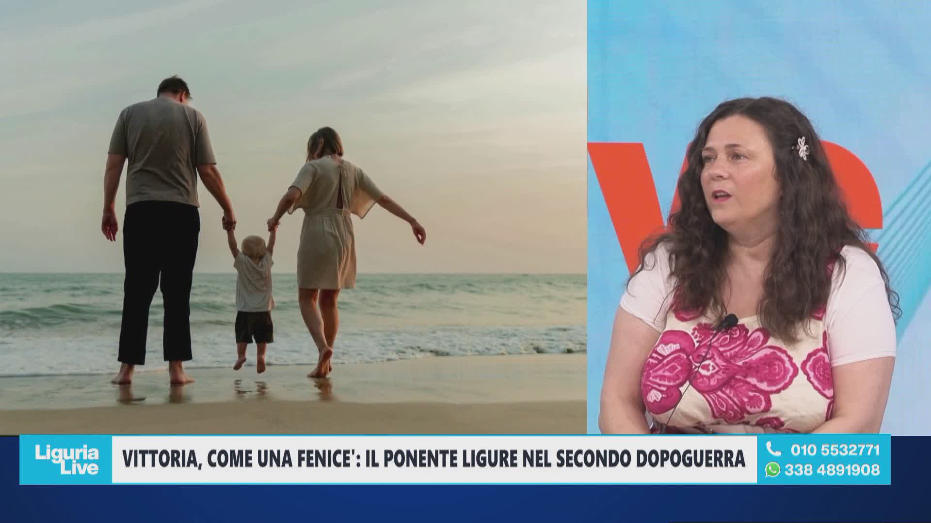 "Vittoria, come una fenice": il romanzo di Angela Perri tra storie familiari, rinascite personali e fascino della Liguria