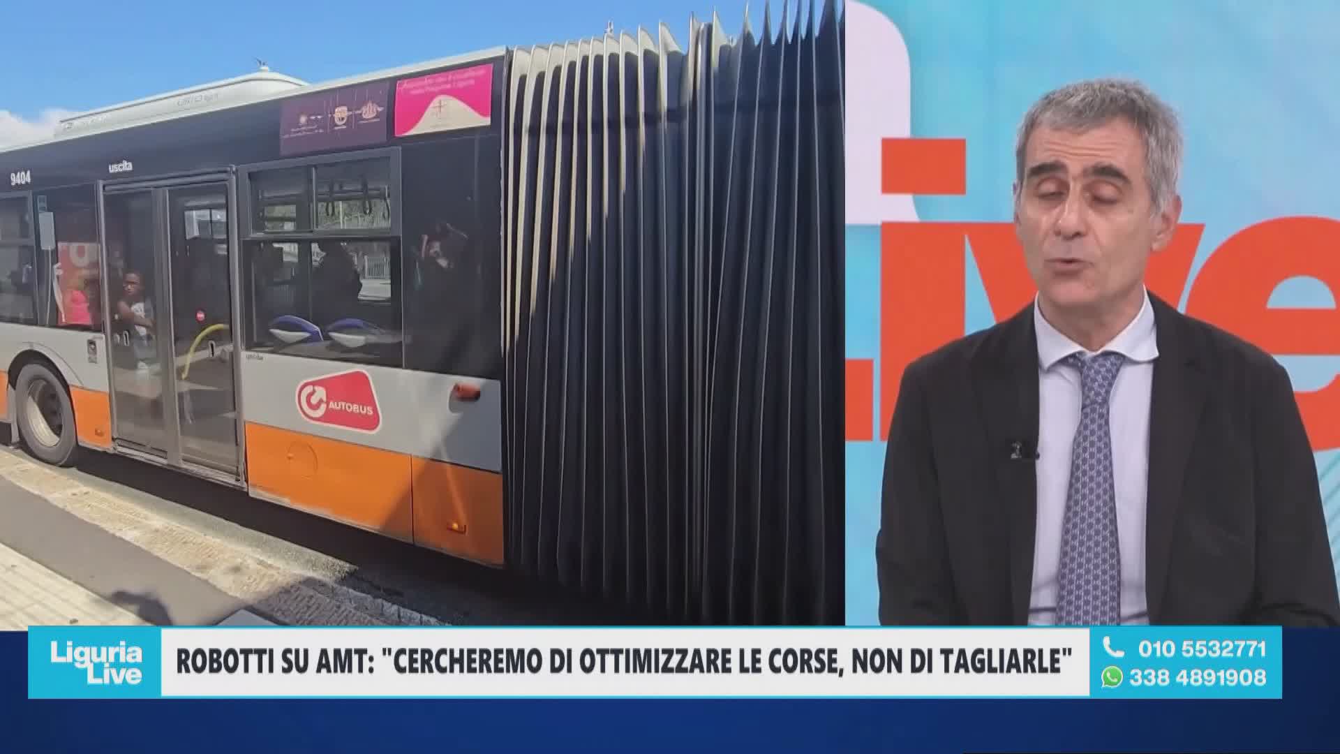 Ass. Robotti su Amt: "Cercheremo di ottimizzare le corse, non di ridurle"