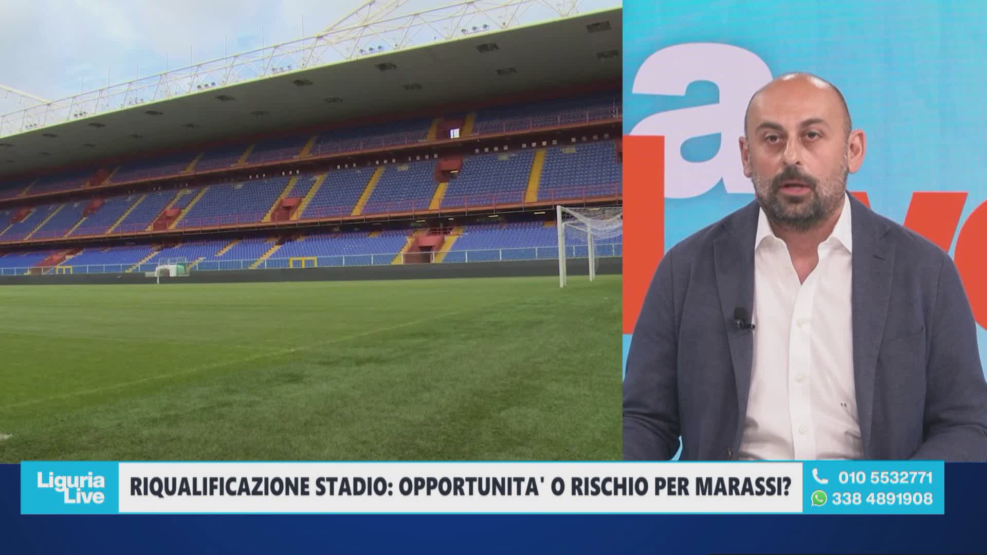 Gregorio (cons. comunale) a Telenord: "Con il nuovo stadio, il quartiere di Marassi dovrà compiere un passo avanti"