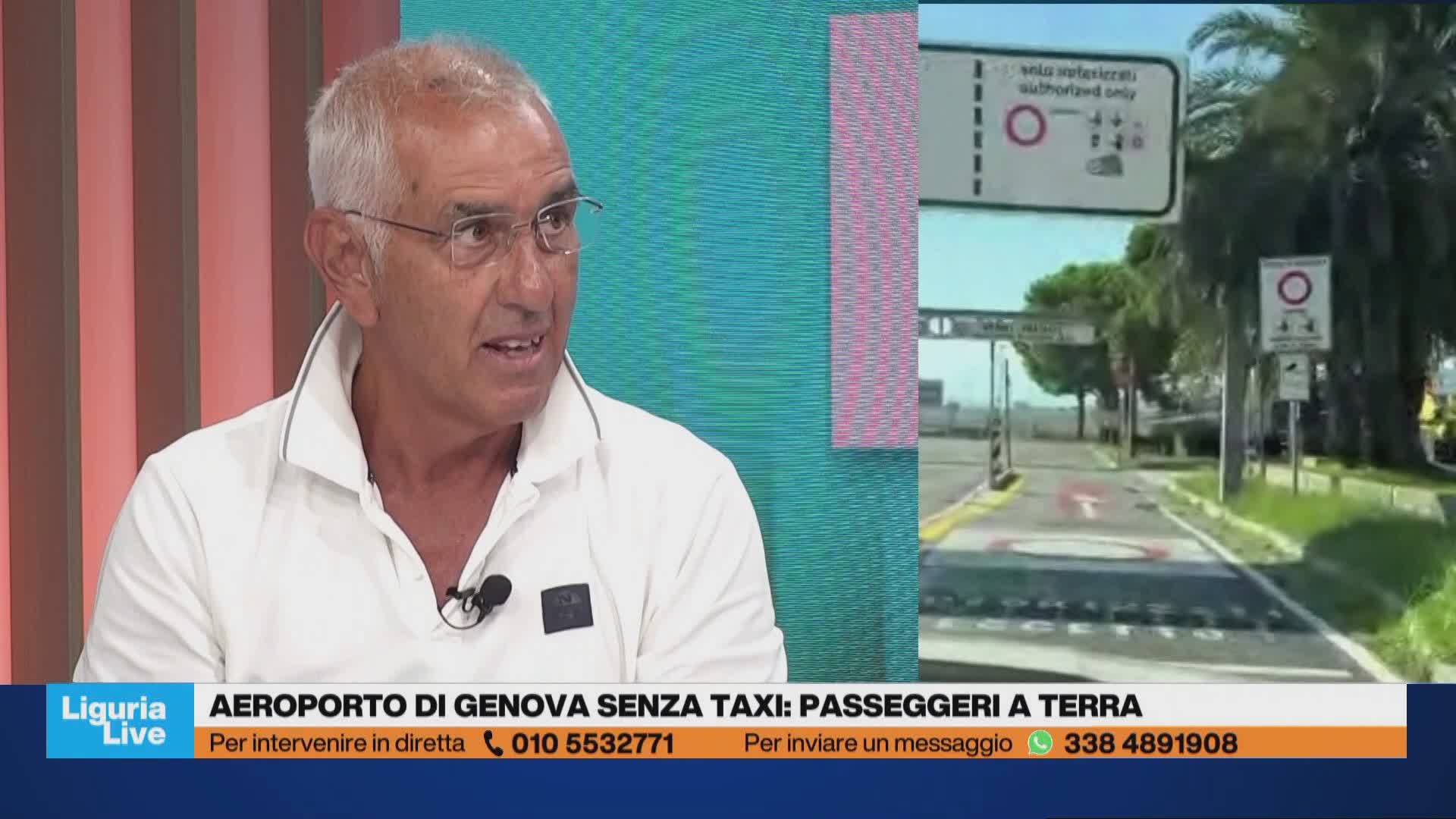 Genova, i taxisti: "Frenati dai cantieri, ma il servizio è sempre garantito anche all'aeroporto"