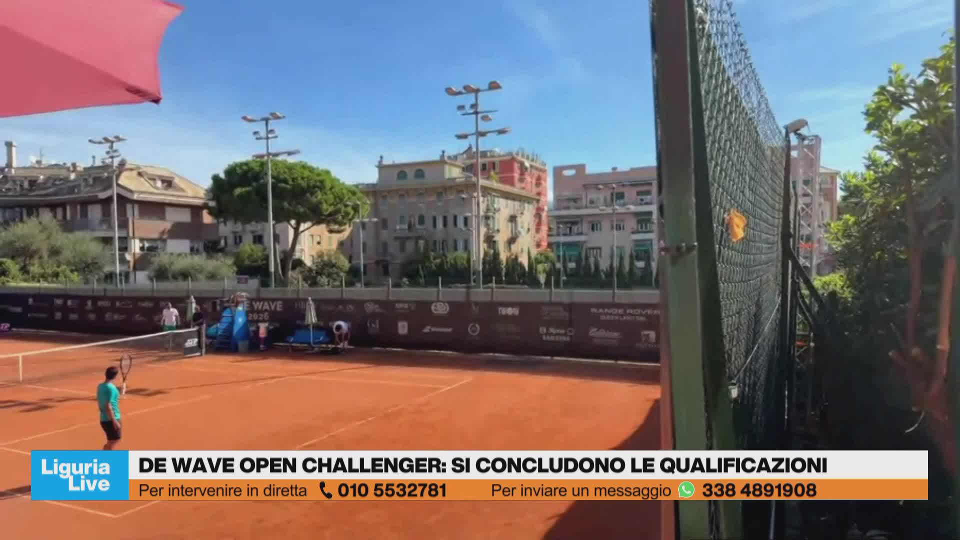 De Wave Open Challenger, al Park Tennis Genova al via il torneo internazionale
