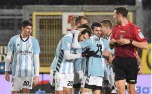 L'Entella batte 1-0 il Cittadella, è la terza vittoria di fila 