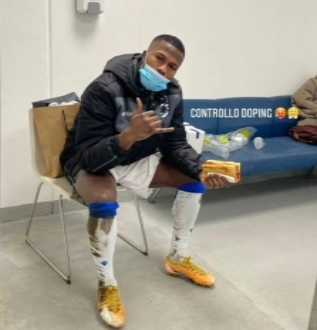Sampdoria, Keita Balde social: "Grande vittoria, grande lavoro di squadra"