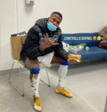 Sampdoria, Keita Balde social: "Grande vittoria, grande lavoro di squadra"