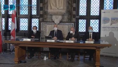 Diga Foranea di Genova, inizia il dibattito pubblico a Palazzo San Giorgio