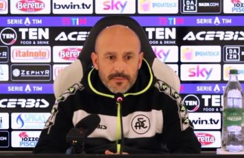 Spezia, Italiano: "Con la Samp serve una partita di sacrificio e personalità"