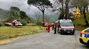 Santa Margherita, operaio colpito dal braccio di una gru: è grave