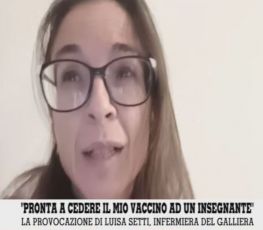 Covid e Dad, Luisa Setti: “Pronta a cedere il  mio vaccino ad un insegnante”