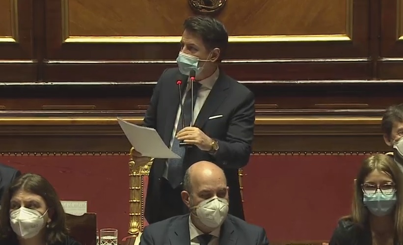 Il giorno della verità, Conte al Senato: "Abbiamo dimostrato grande responsabilità"