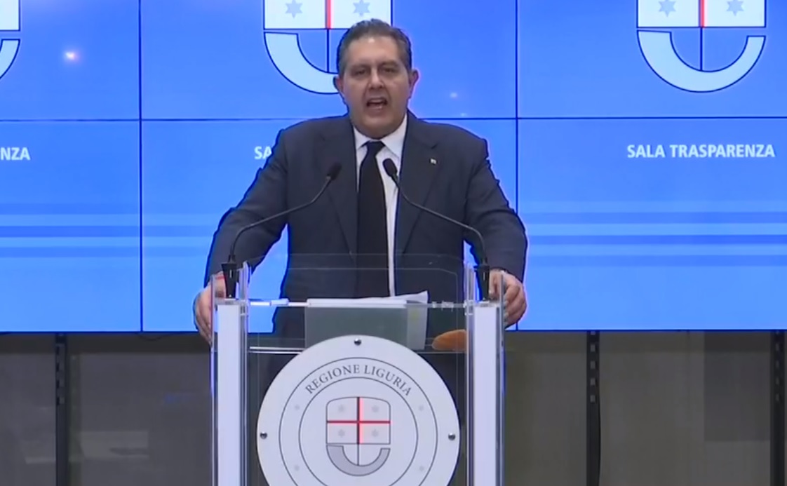 Liguria, Toti esclude ritardi: “Prima fase di vaccini completata entro febbraio”