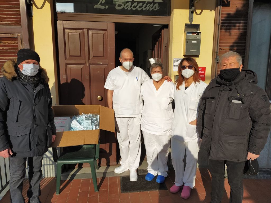 Le associazioni di Polizia Penitenziaria donano 300 mascherine all'ospedale di Cairo Montenotte