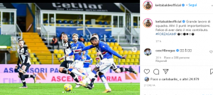 Sampdoria, Keita Balde: "Con la Juventus senza paura, proveremo a fare il colpo "