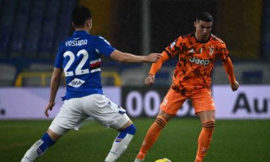 Due contropiedi condannano la Sampdoria, la Juventus vince 2-0 al Ferraris