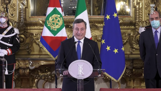 Governo, Mario Draghi accetta l'incarico con riserva: "È un momento difficile"