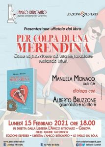 Manuela Monaco presenta il nuovo libro "Per colpa di una merendina"