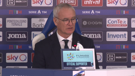 Sampdoria, Ranieri: "Un buon punto ma non per come l’abbiamo conquistato"