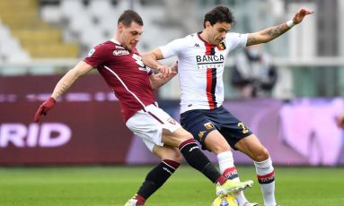 Genoa e Toro si addormentano: lo 0-0 è un pari senza emozioni