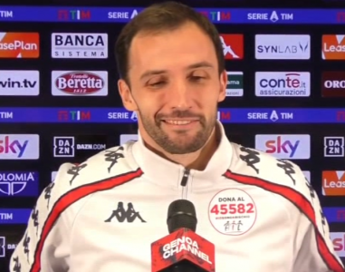 Genoa, Badelj: "Il mio gol è per Astori, sono orgoglioso del nostro cuore"