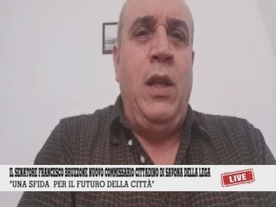 Savona, il senatore Francesco Bruzzone nuovo commissario cittadino