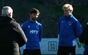Sampdoria, ripresa a Bogliasco: Morten Thorsby ancora a parte