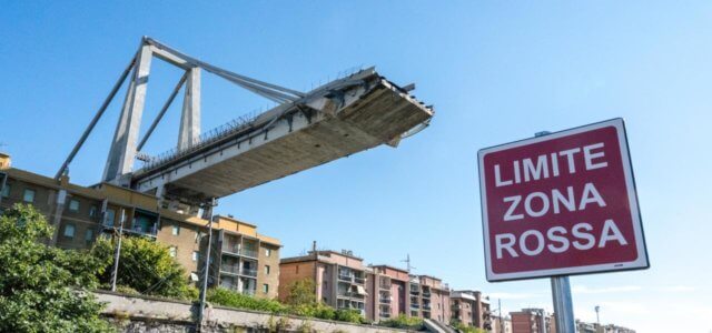 Ristori Ponte Morandi: 25 aziende indagate per falso e truffa allo stato